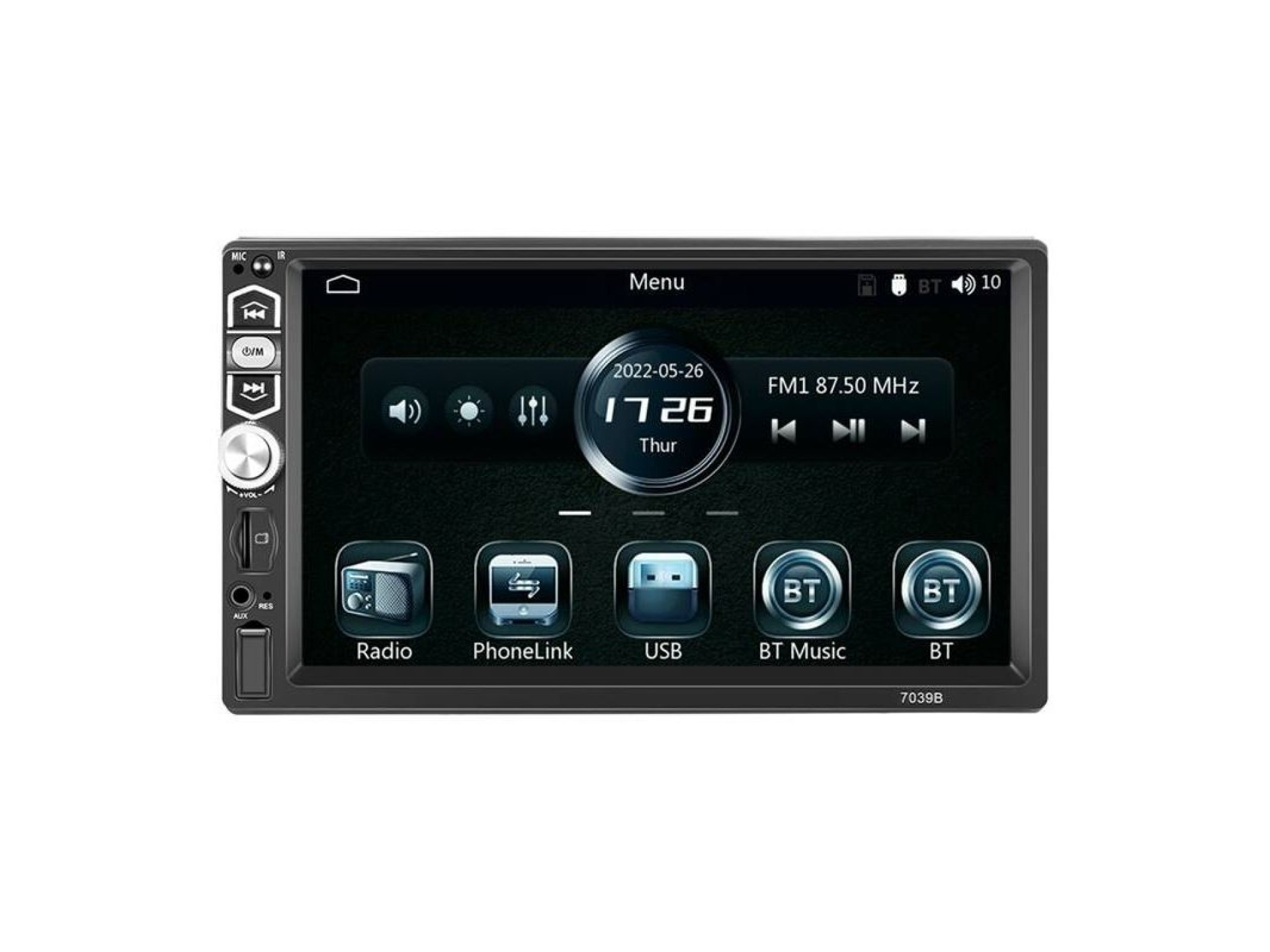 Car monitor 7.0" Podofo A3061 Carplay&Android Auto