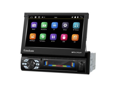 Monitor de coche 7" Podofo A3012 Carplay y Android Auto,