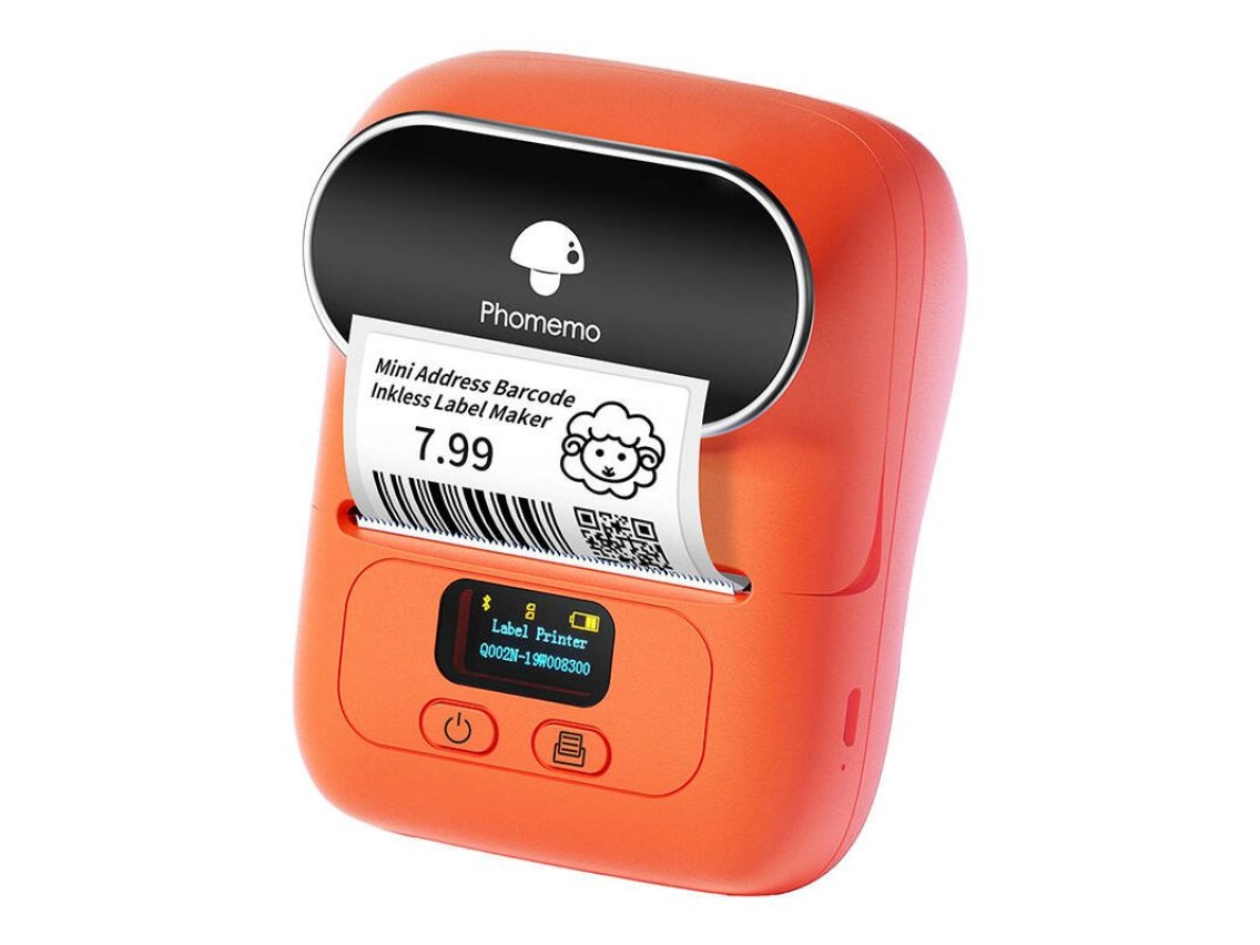 Phomemo M110 portable label printer (orange)