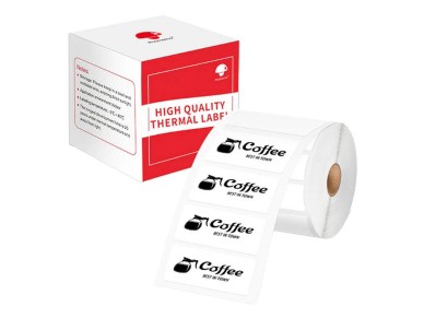 Phomemo sticker labels 15x30mm, 400 pcs. (white)