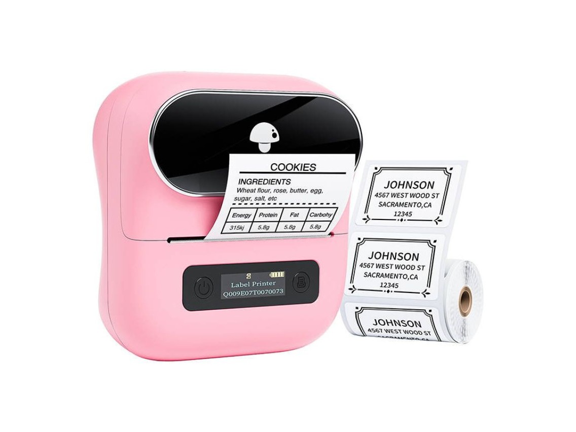 Phomemo M220 Portable Label Printer (pink)