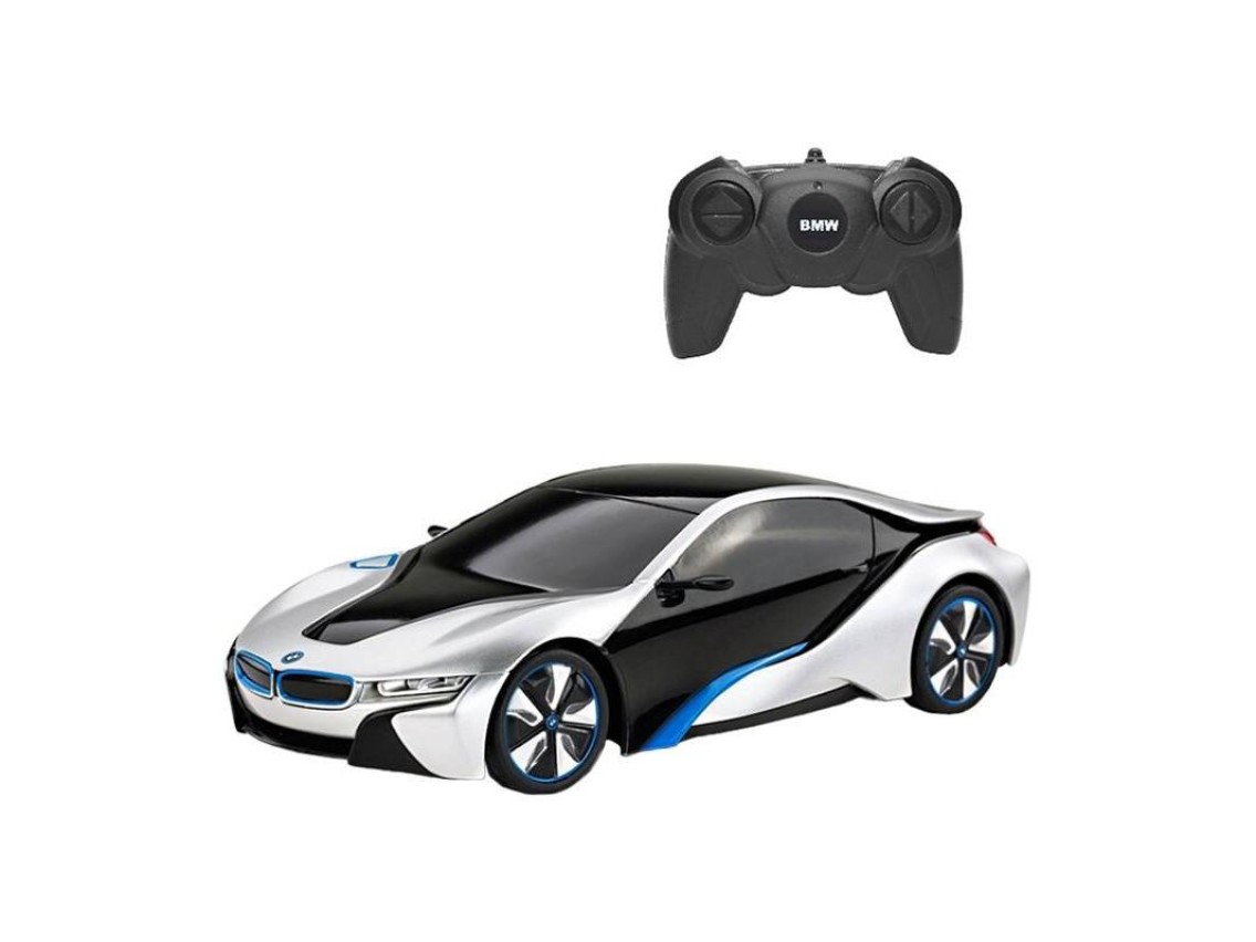 RASTAR R/C 1:24 BMW I8 remote controlled RC car (white)