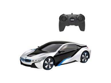 RASTAR R/C 1:24 BMW I8 remote controlled RC car (white)