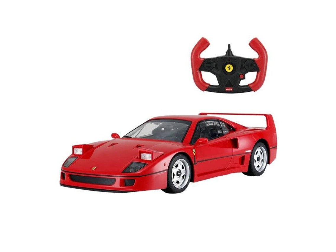 Carro de controle remoto RASTAR R/C 1:14 Ferrari F40 (vermelho)