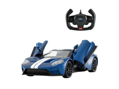 Carro de controle remoto RASTAR R/C 1:14 Ford GT (azul)