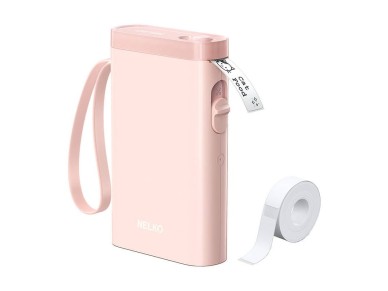 Impresora trmica de etiquetas Nelko P21 (rosa)
