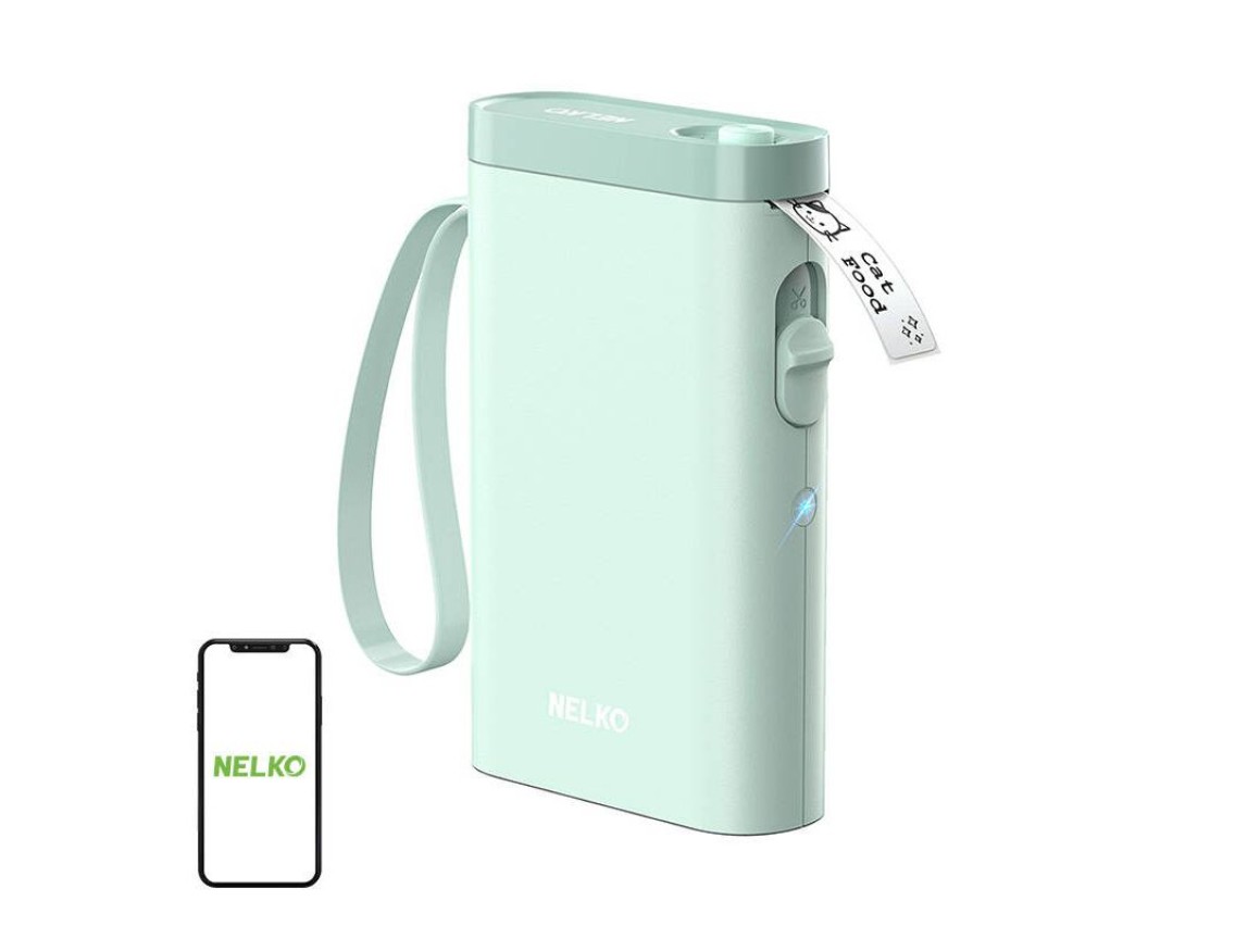 Thermal label printer Nelko P21 (green)