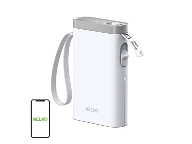 Nelko P21 thermal label printer (white)