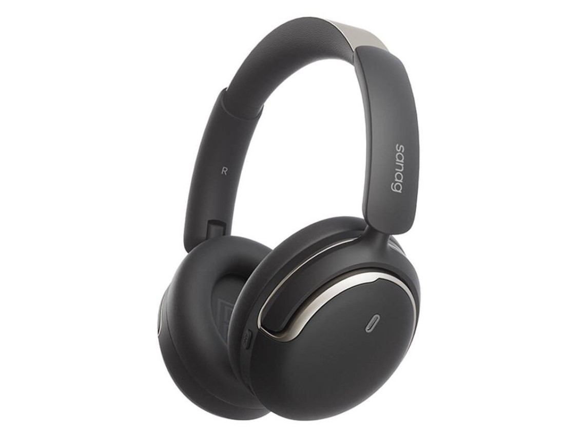 Fones de ouvido sem fio intra-auriculares OWS Sanag D50S PRO (preto)
