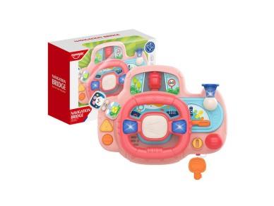 Interactive steering wheel for kids Huanger HE0542