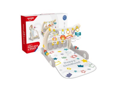 Interactive educational 2-in-1 walker + piano Huanger HE0621