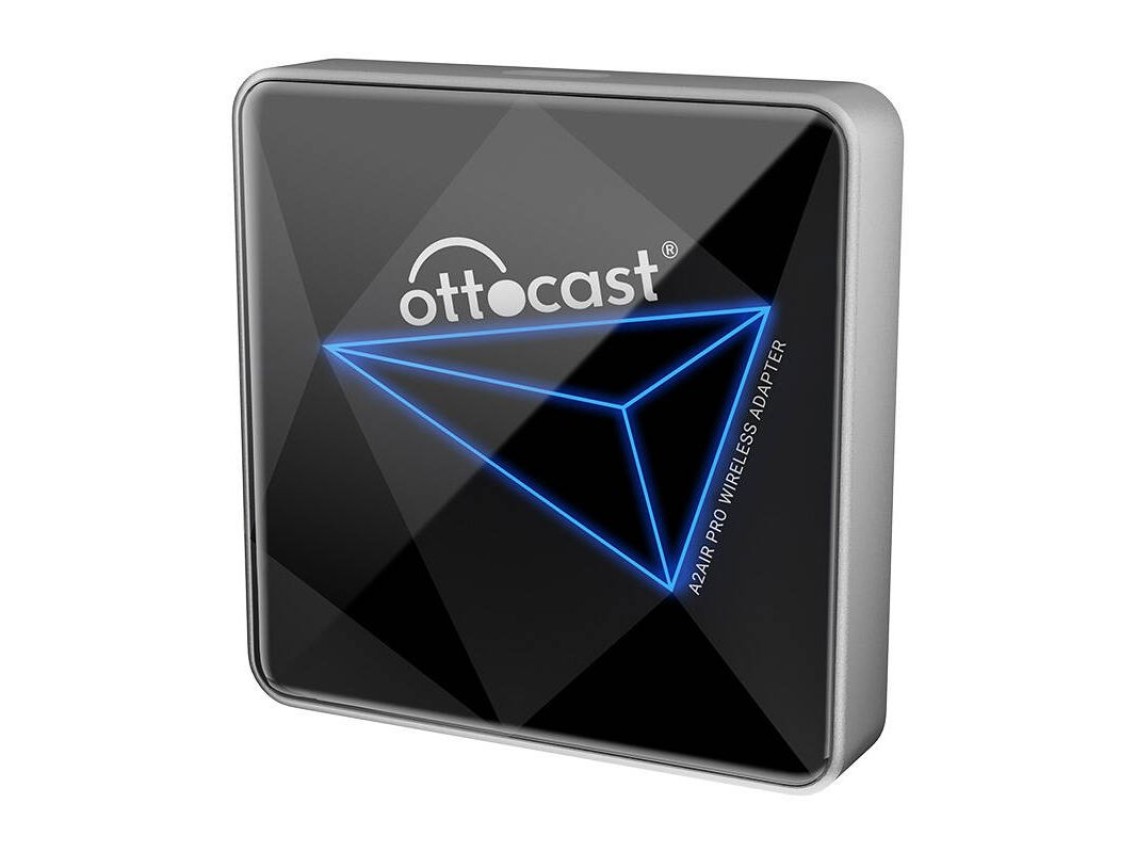 Adaptador inalámbrico Ottocast AA82 A2-AIR PRO para Android (negro)