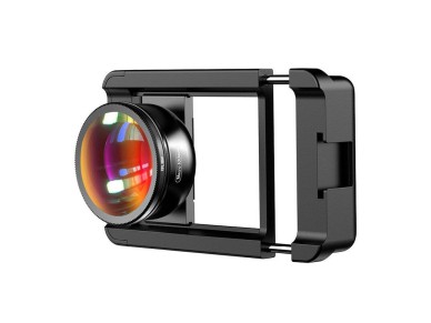 Objetivo mvil APEXEL APL-HB100CPL100 mm macro con CPL (negro)