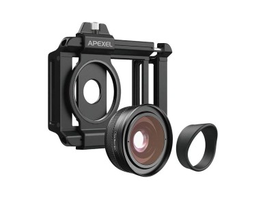 Lente macro 10-20x para smartphone / telefone Apexel ZM-100, F1.05