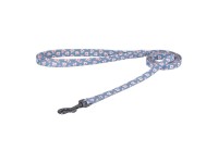 Conjunto de caminhada Dogness com guia 1,5m + peitoral para co (azul claro)