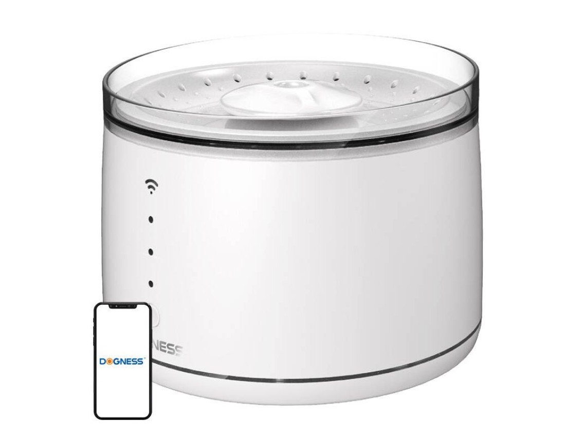 Water Fountain for pets Dogness D07 1,8l (white)