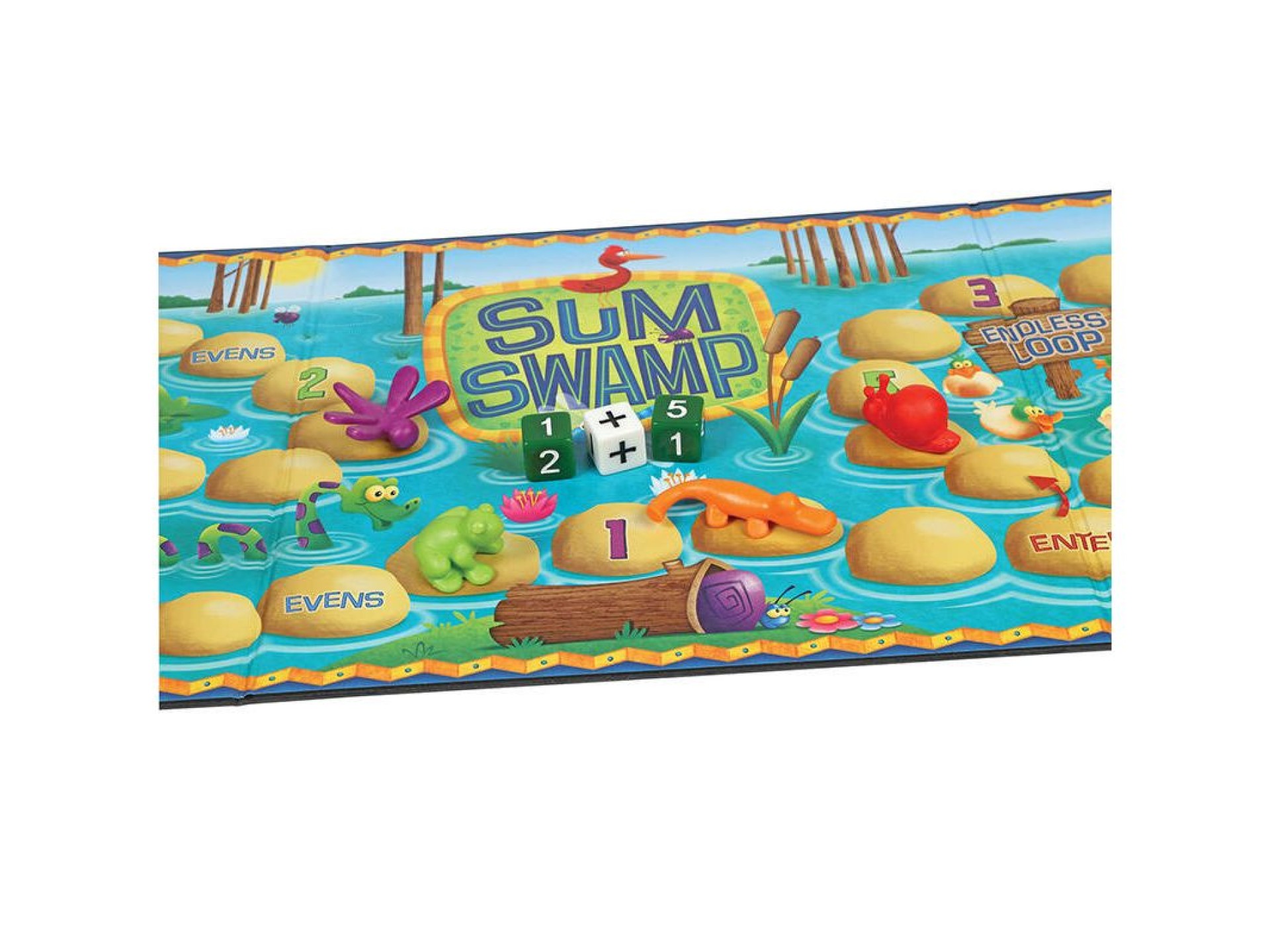 Sum Swamp Addition & Subtraction Game Learning Resources LER 5052