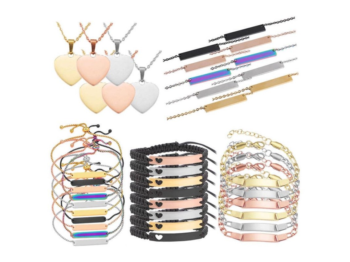 Conjunto de materiais de gravao LaserPecker Premium (40 peas)