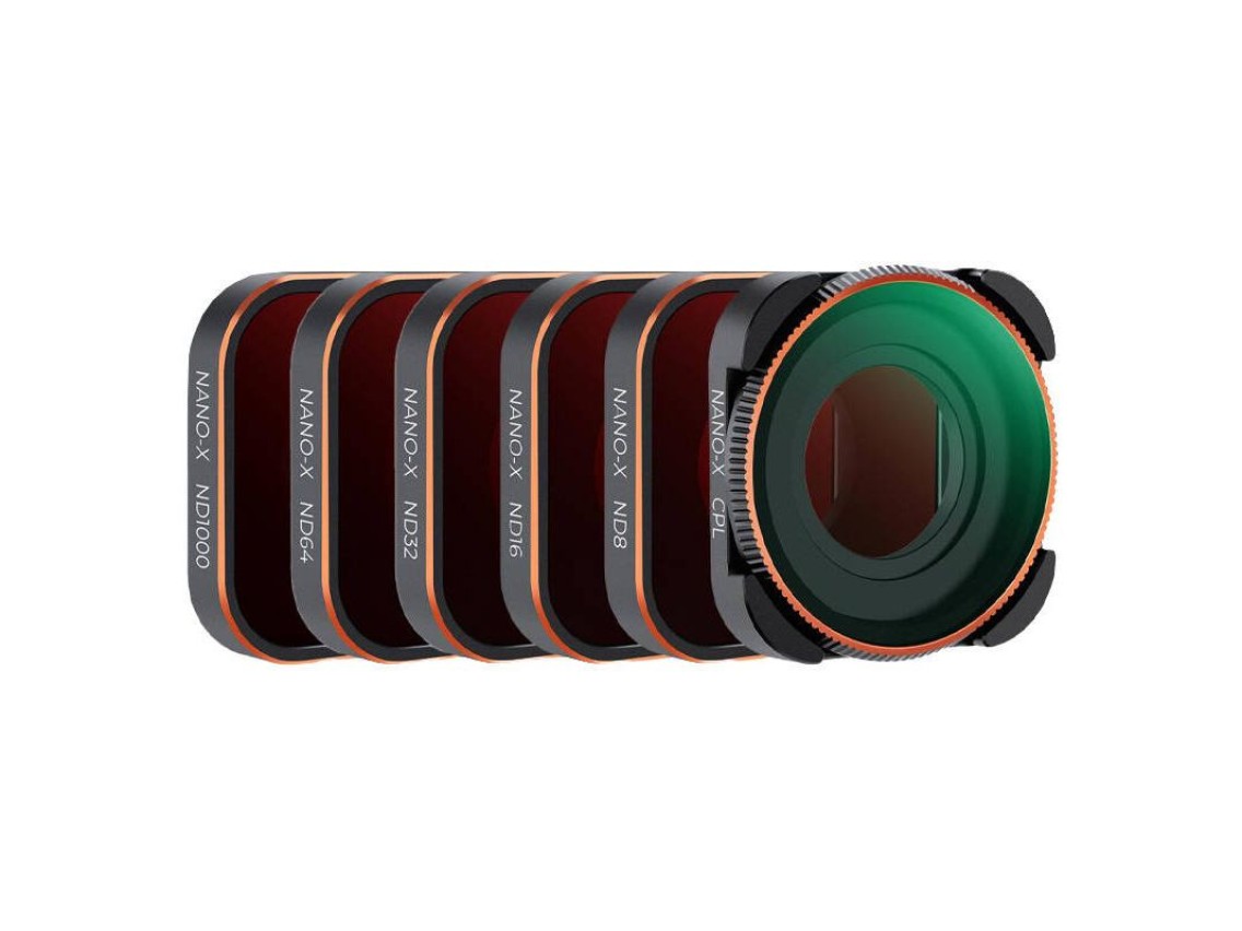 Conjunto de filtros CPL+ND (8/16/64/1000) K&F Concept para GoPro Hero 9 / Hero 10