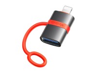 Adaptador USB-A para Lightning McDodo OT-3810 (preto) Adaptador USB-A para Lightning McDodo OT-3810 (preto)
