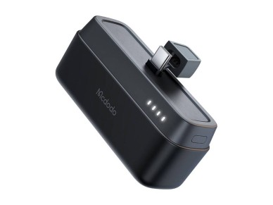 Mcdodo Power Bank MC-6301 20W, 5000mAh to USB-C (black) Mcdodo Power Bank MC-6301 20W, 5000mAh to USB-C (black)