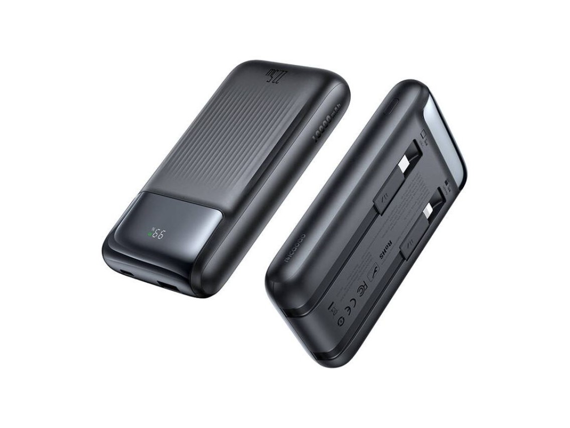 Power Bank Mcdodo MC-0241 Digital Dis 10000mAh, 22,5W (czarny)