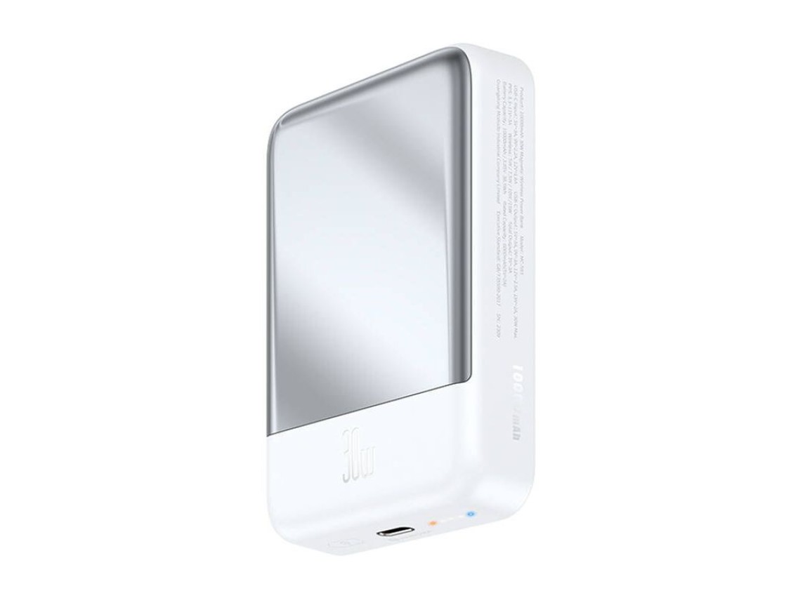Banco de energía magnético Mcdodo MC-5930 de 10 000 mAh y 30 W (blanco)
