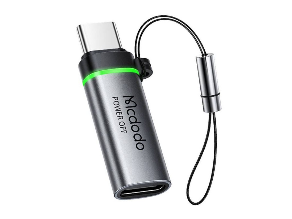 Adaptador USB-C para USB-C Mcdodo OT-2450, desligamento automático
