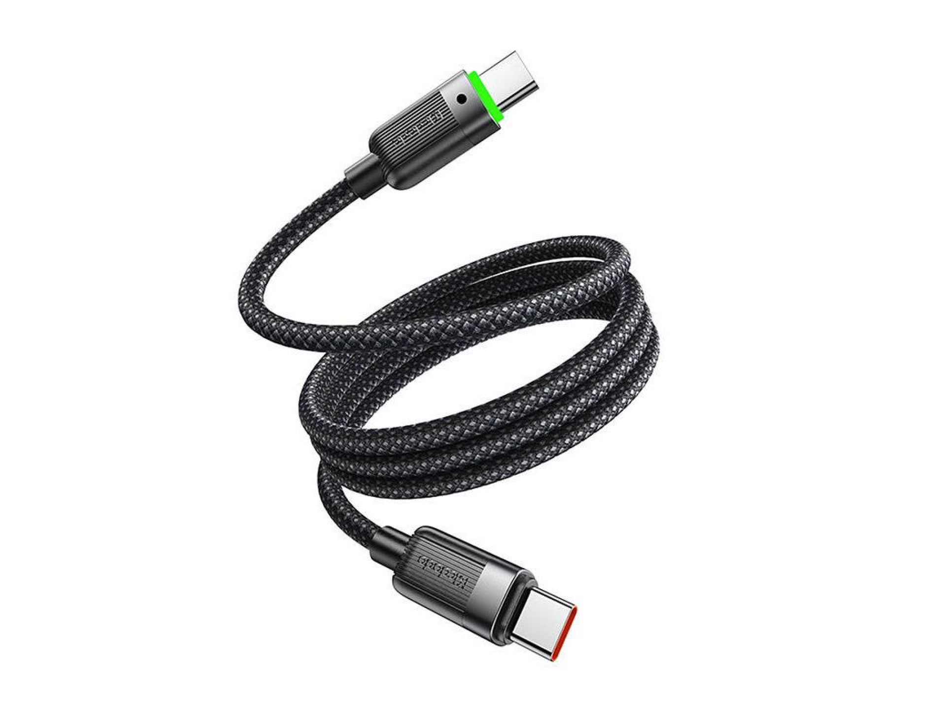 Cable USB-C a USB-C Mcdodo CCA-2000, 60 W, autoenrollable, 1,2 m