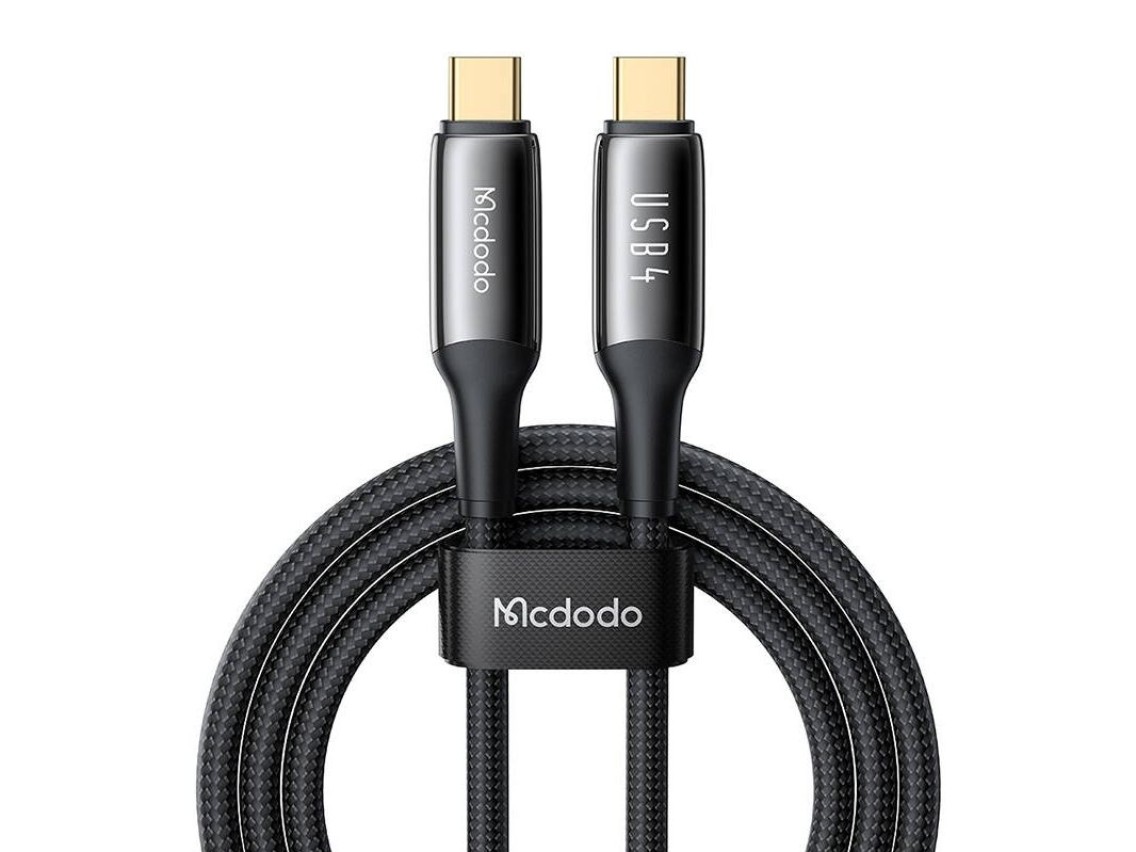 Cable USB-C a USB-C Mcdodo CA-2990, PD 140 W, 1,2 m (negro)