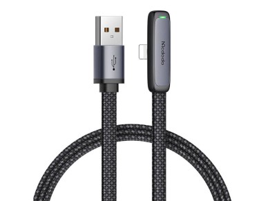 Mcdodo CA-2791 USB to lightning angle cable, 1.8m (black)
