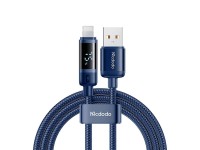 Mcdodo CA-5001 USB-A to Lightning cable, 100W, 1.2m (blue)