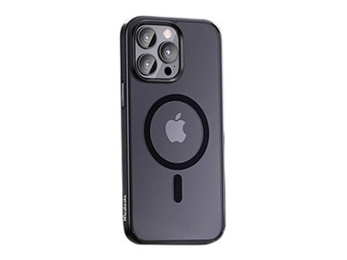 Capa magntica McDodo para iPhone 15 Pro Max (preta)