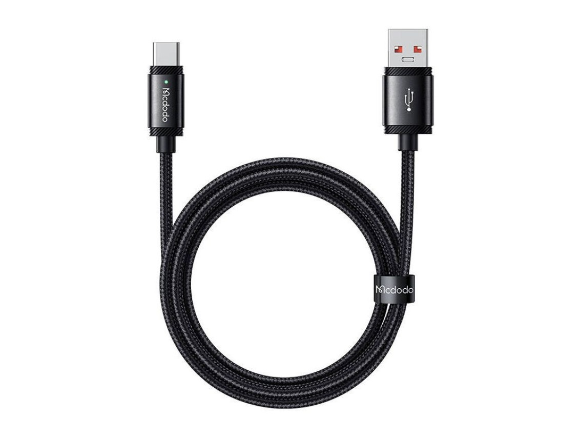 Cable USB-A to USB-C Mcdodo CA-4730, 120W, 1,5m (black)