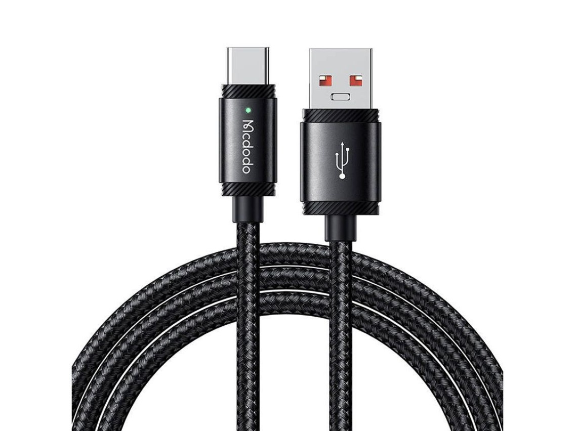 Cable USB-A to USB-C Mcdodo CA-4730, 120W, 1,5m (black)