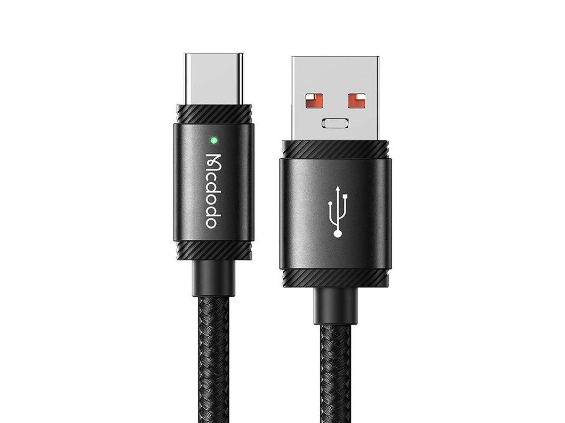 Cable USB-A to USB-C Mcdodo CA-4730, 120W, 1,5m (black)