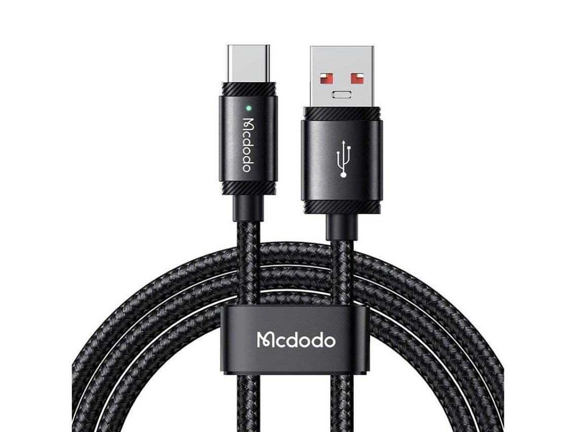 Cable USB-A to USB-C Mcdodo CA-4730, 120W, 1,5m (black)