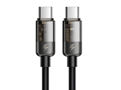 Cable USB-C a USB-C Mcdodo CA-2840, PD 100W, 1,2 m (negro)