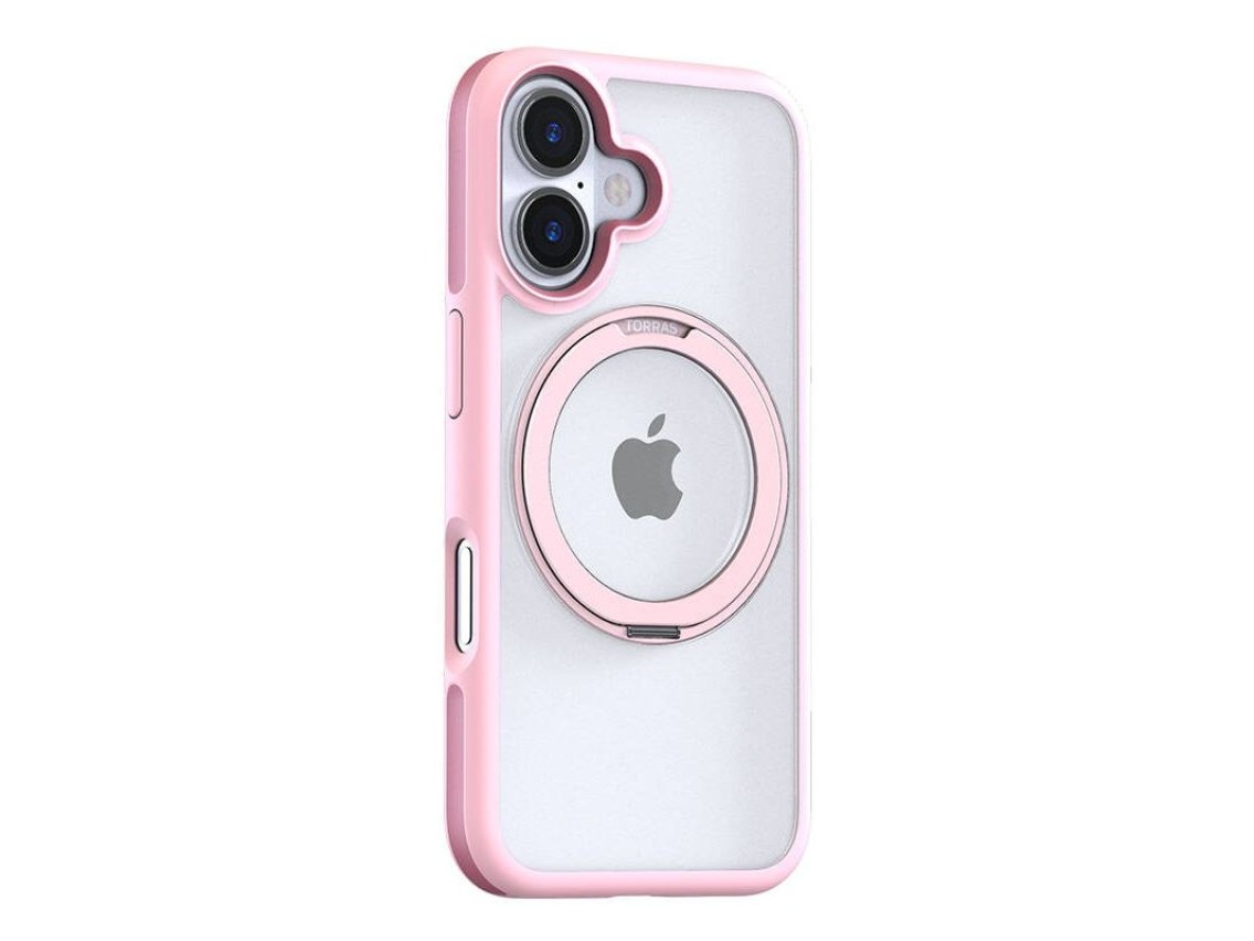 Capa Torras Ostand R Fusion para iPhone 16 (Rosa)
