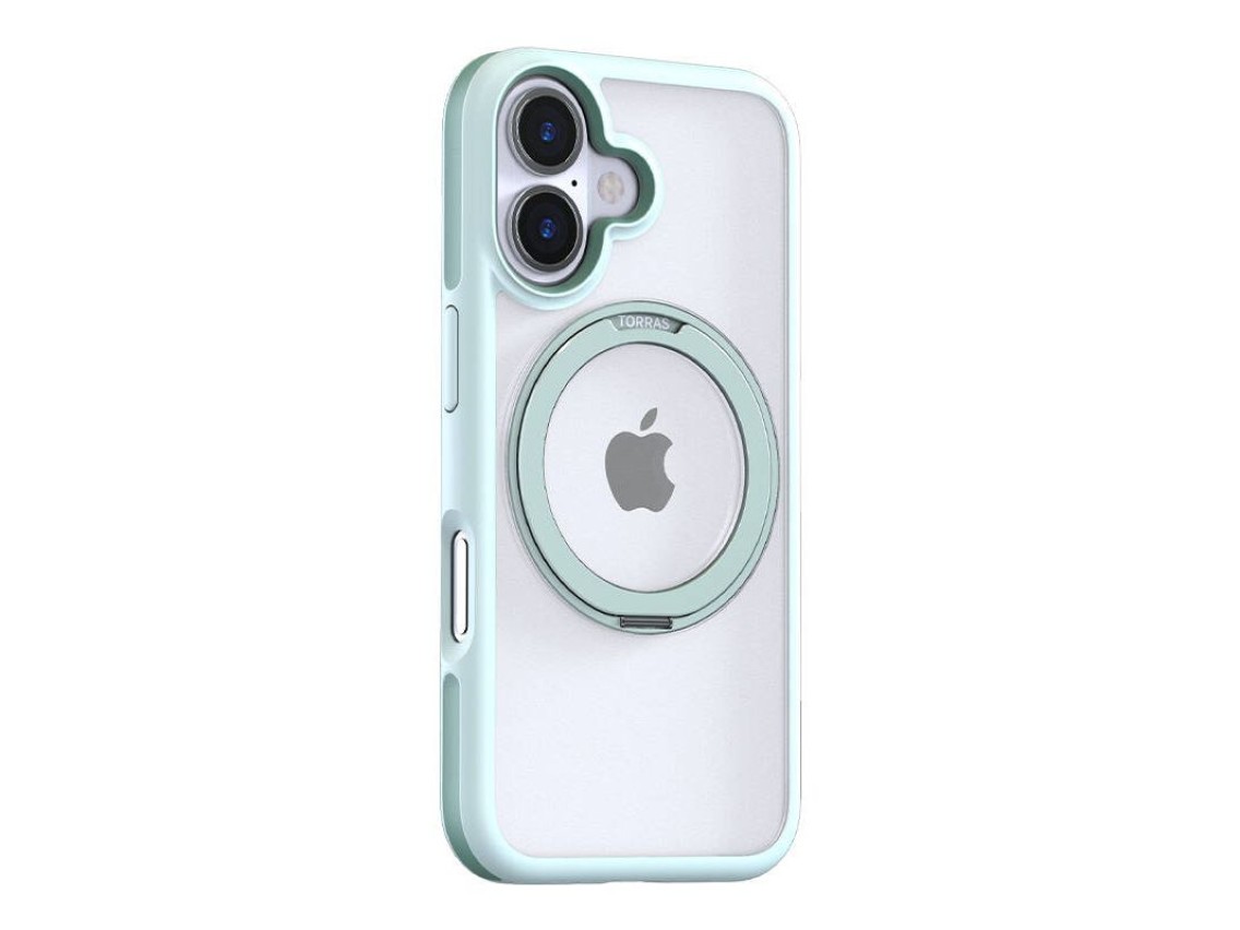 Funda Torras Ostand R Fusion para iPhone 16 (Verde)