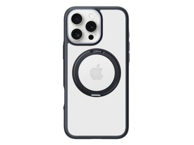 Funda Torras Ostand R Fusion para iPhone 16 Pro Max (Negro)