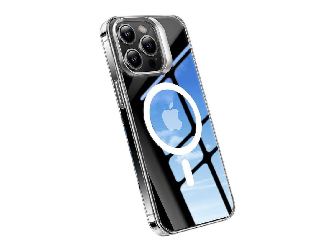 Torras phone case UPRO Lstand Clear-Mag for iPhone 15 PRO (transparent)