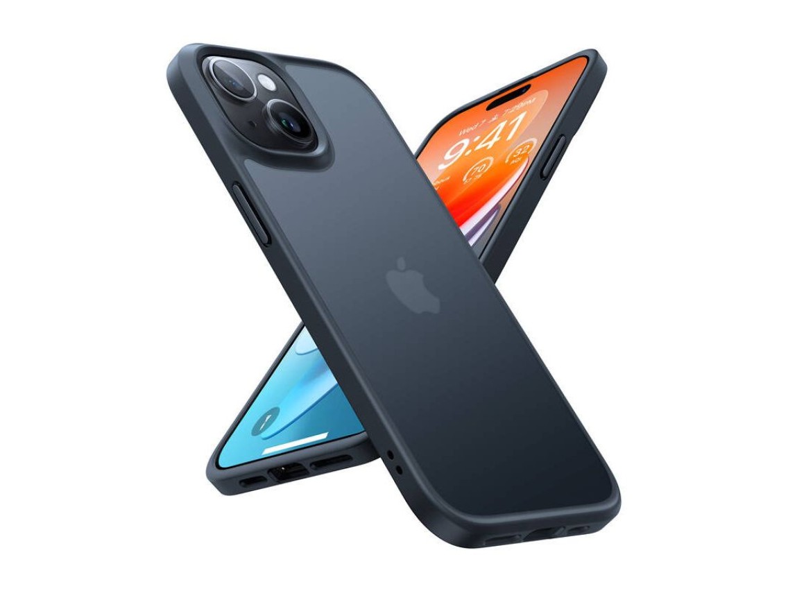 Funda Torras Guardian para iPhone 15 (negra)