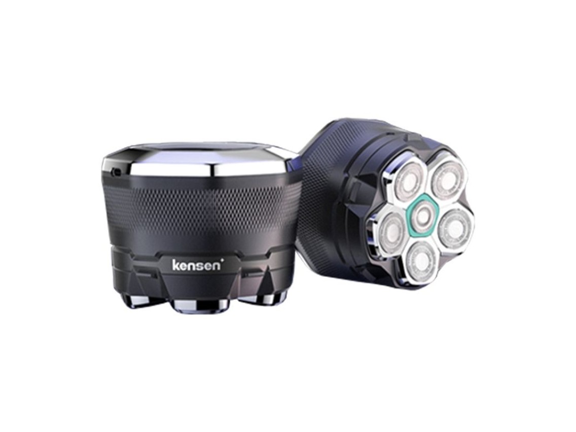 Afeitadora elctrica con cabezal 7D Kensen 05-KGTJ41-10A (negra)