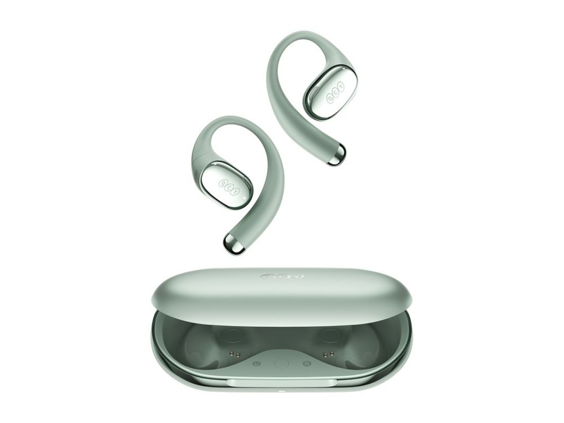 Fones de ouvido sem fio QCY Crossky R70 (verde)