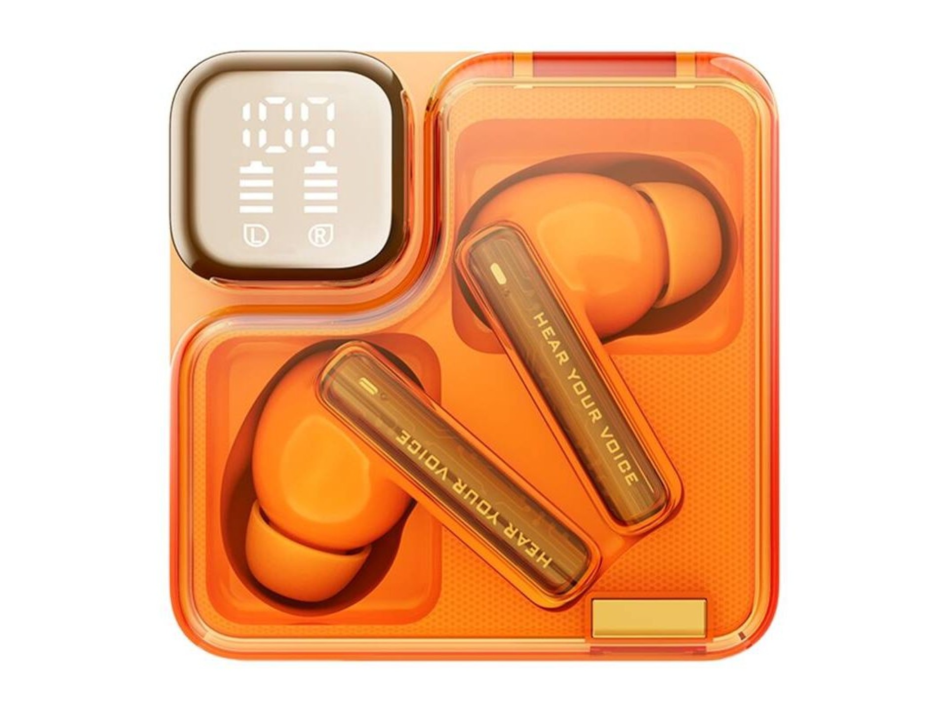 Auriculares TWS QCY MeloBuds Neo T31 (naranja)