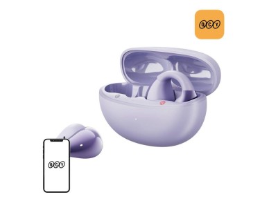 Auriculares QCY Crossky Clip C30 (morados)