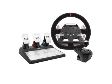 Volante gamer PXN-V10 V2 (PC / PS4 / XBOX ONE / SWITCH)