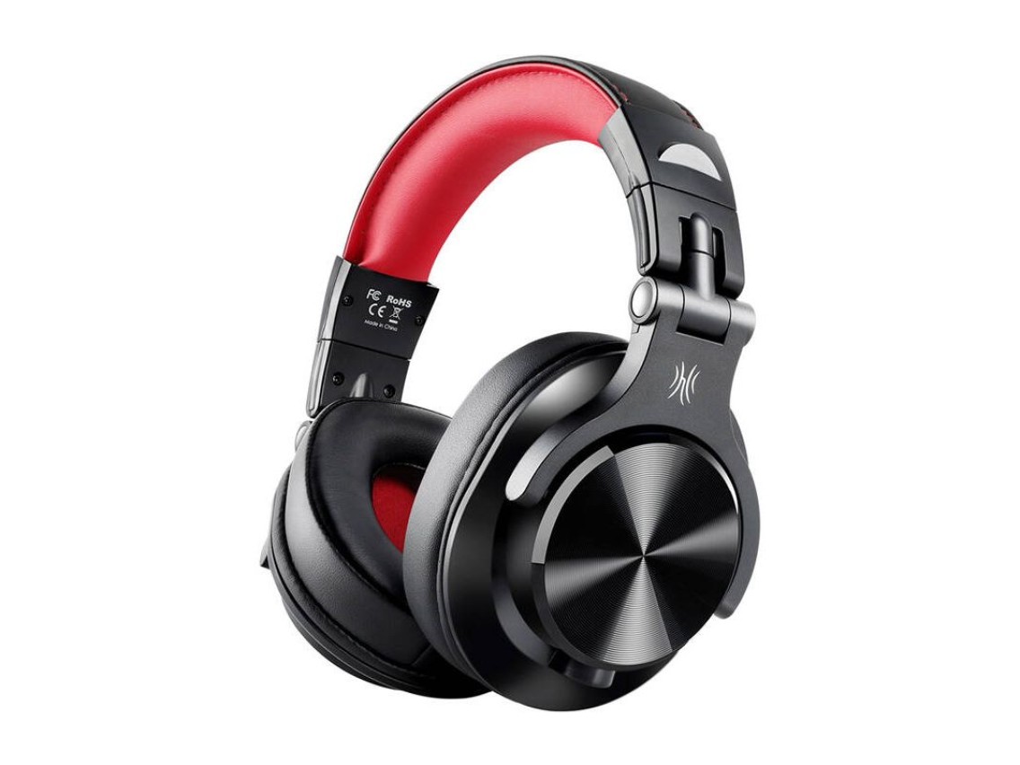 Auriculares con cable Oneodio A71 (negro y rojo)