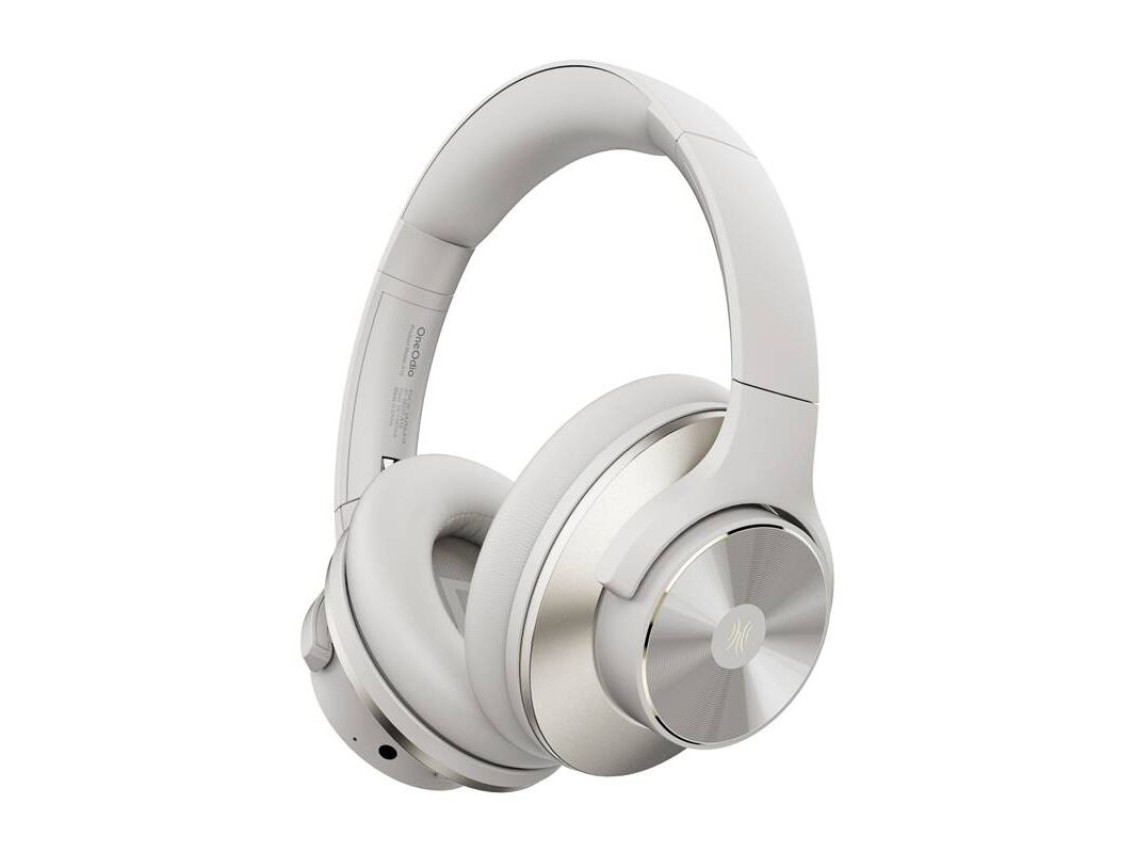 Fones de ouvido sem fio OneOdio A10 ANC (branco)